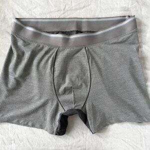 Mack Weldon AIRKNITx Boxer Brief - LARGE - Light & Dark Grey